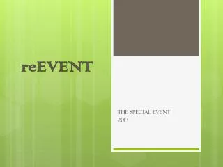 reEVENT