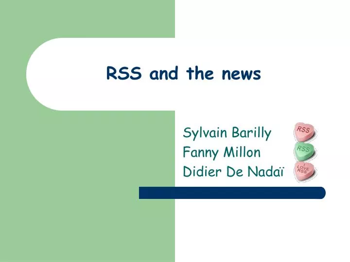 rss and the news