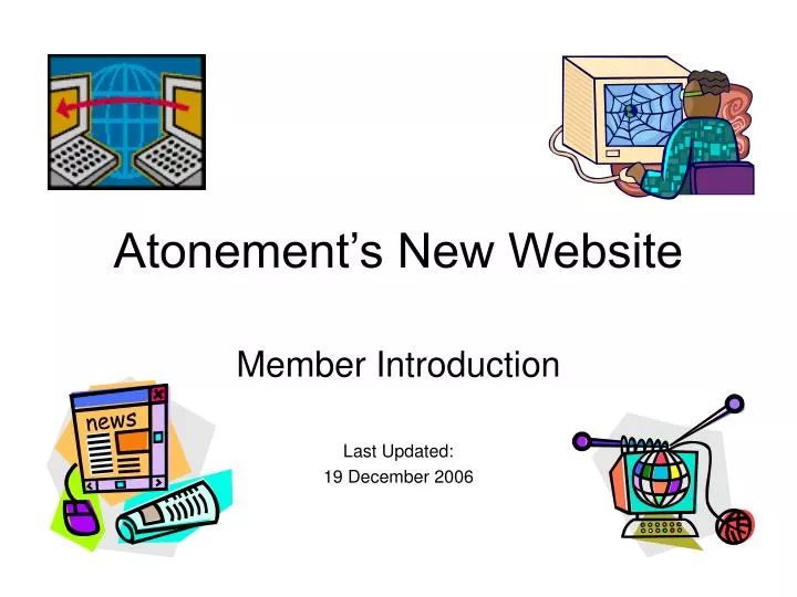 atonement s new website