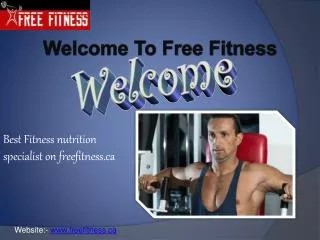 Best dietitian fitness coaches on freefitness.ca