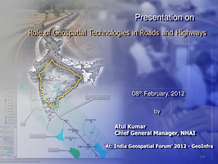 role of geospatial technologies in roads and highways