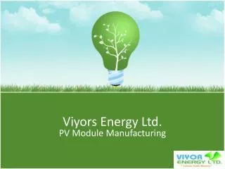 Viyors Energy Ltd.