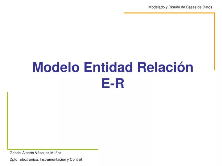 modelo entidad relaci n e r