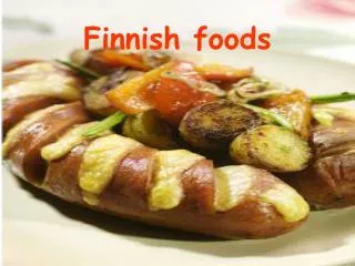 Finnish foods