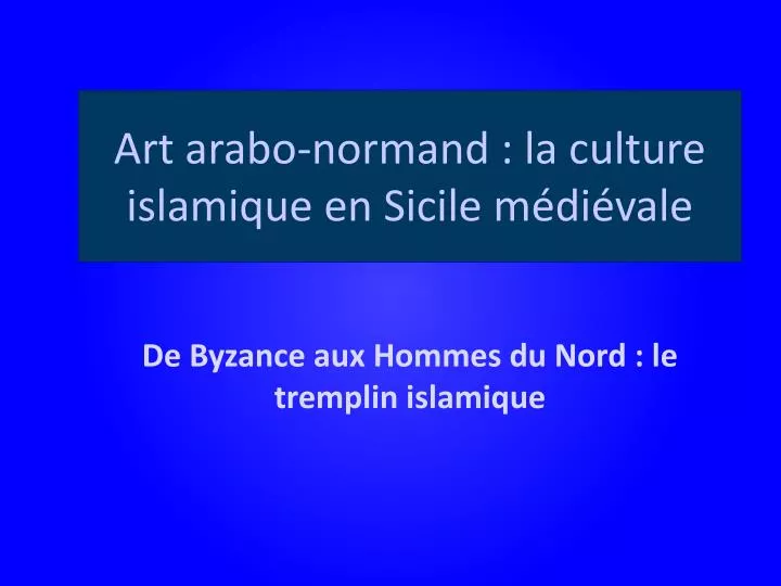 art arabo normand la culture islamique en sicile m di vale