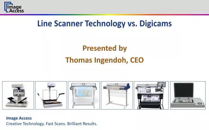 line scanner technology vs digicams