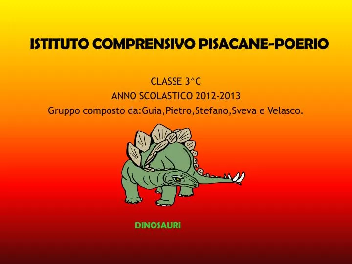 istituto comprensivo pisacane poerio