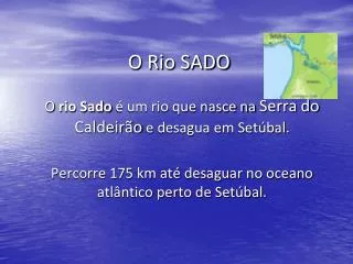 o rio sado