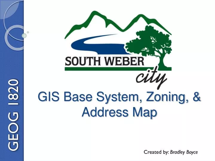 gis base system zoning address map