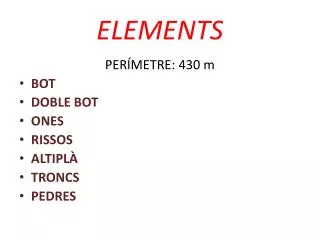 elements