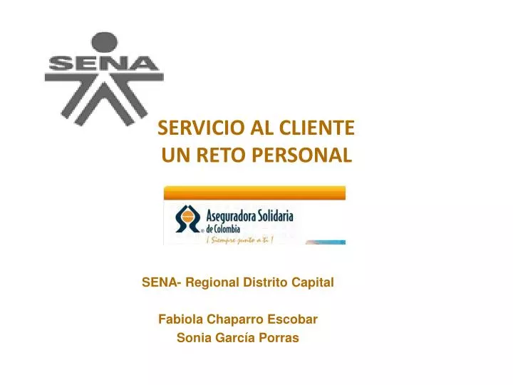 servicio al cliente un reto personal