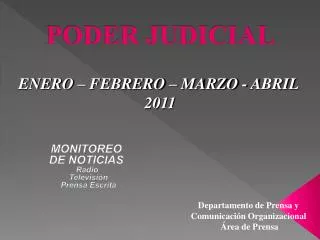 poder judicial
