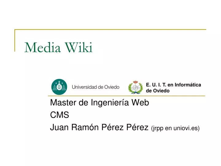 media wiki