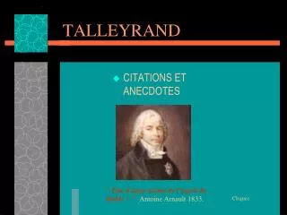 talleyrand