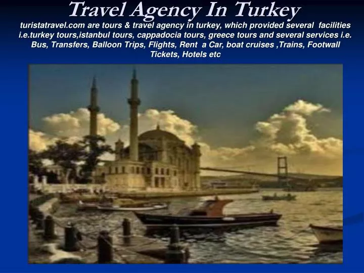travel agency in turkey