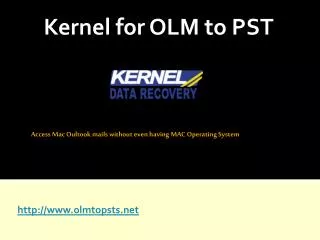 How to Convert OLM to PST File?