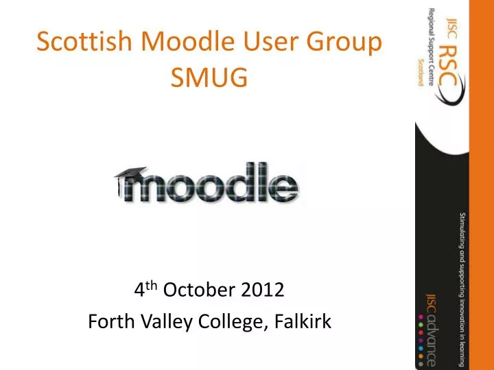 scottish moodle user group smug