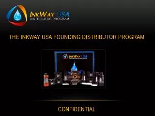 The Inkway usa founding distributor program