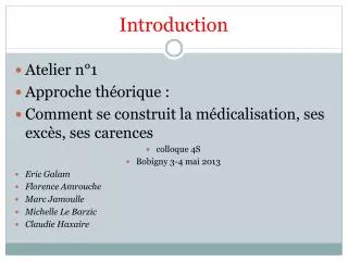 introduction