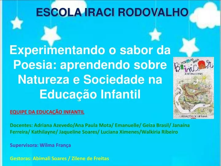 Seminário rcnei natureza e sociedade