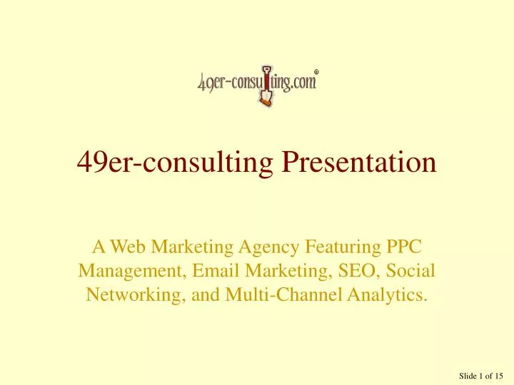 49er consulting presentation