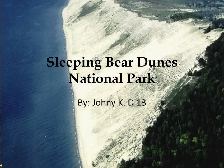 sleeping bear dunes national park