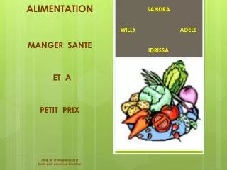 sandra willy adele idrissa
