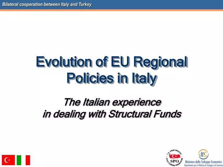 evolution of eu regional policies in italy