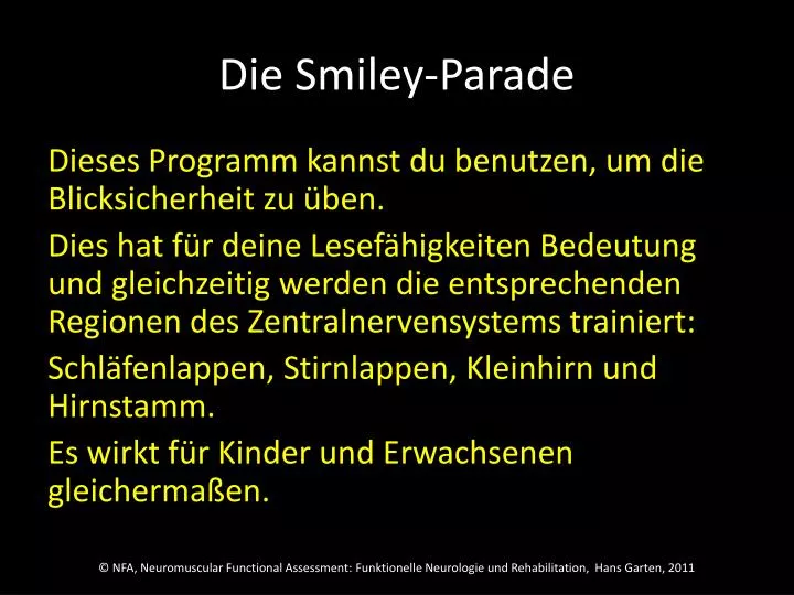 die smiley parade