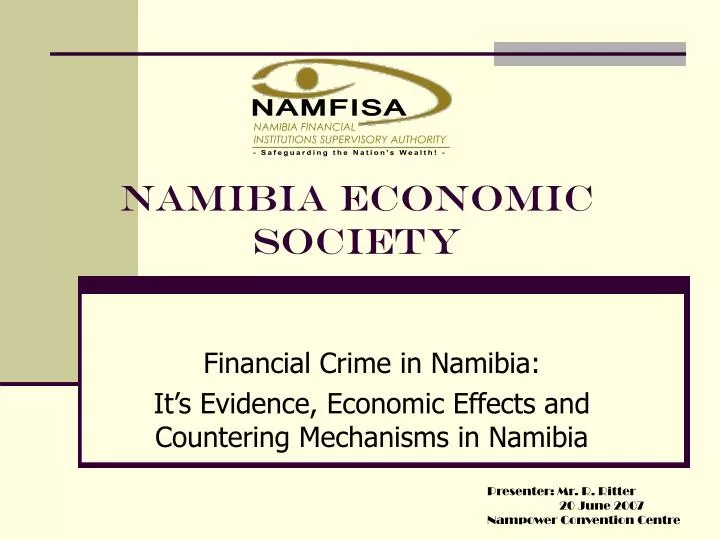 namibia economic society