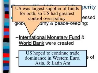 Creating World Peace &amp; Prosperity