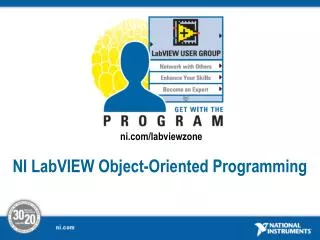 NI LabVIEW Object-Oriented Programming
