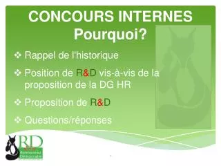 concours internes pourquoi