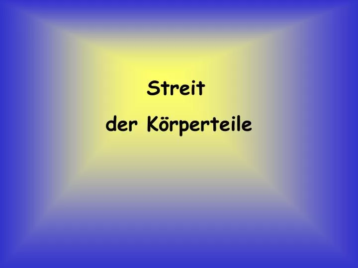 streit