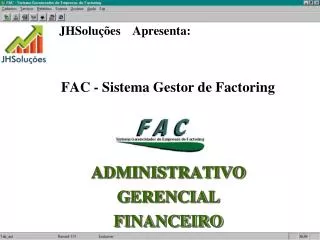 fac sistema gestor de factoring