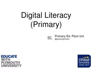 Digital Literacy (Primary)