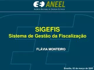 sigefis sistema de gest o da fiscaliza o