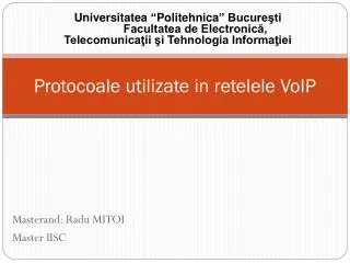 protocoale utilizate in retelele voip