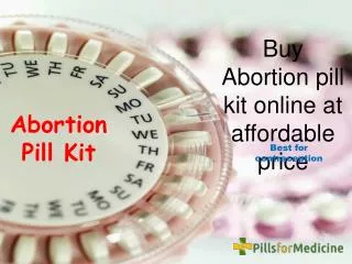 Buy abortion pill pack online - pillsformedicine