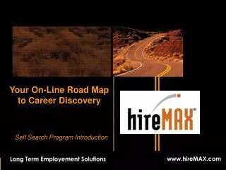 Your On-Line Road Map to Career Discovery
