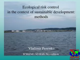 Ecological risk control in the context of sustainable development: methods