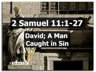 2 Samuel 11:1-27