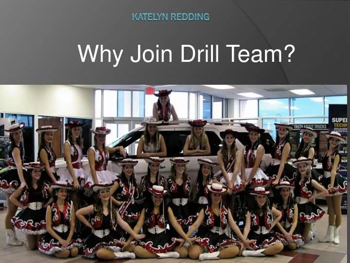 why join drill team