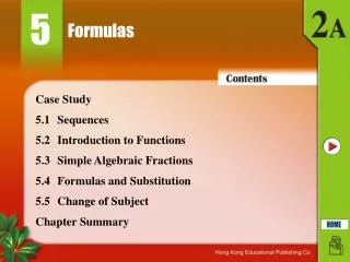 Formulas