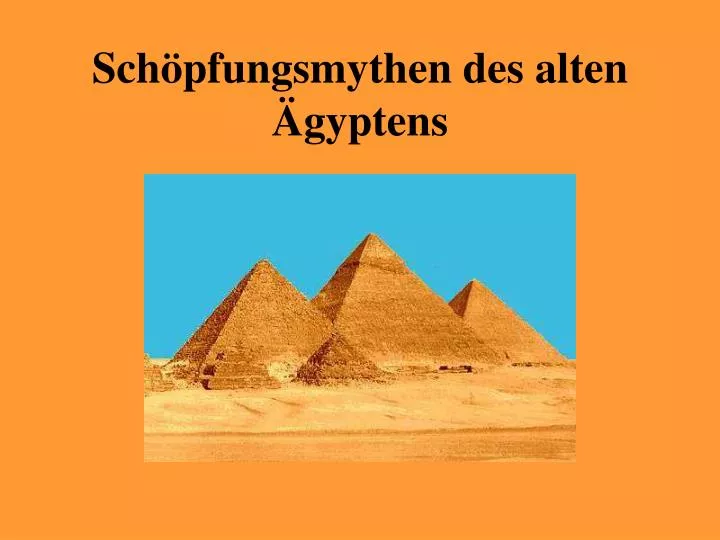 sch pfungsmythen des alten gyptens