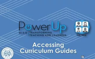 Accessing Curriculum Guides