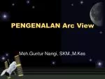 PENGENALAN Arc View - slide 1