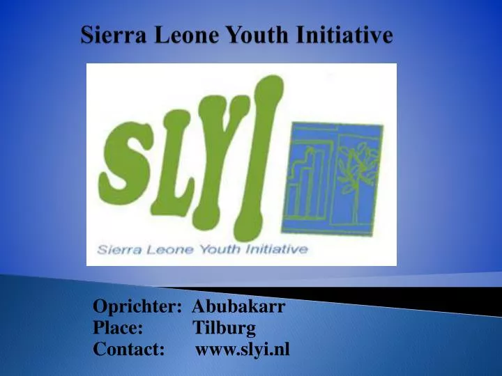 sierra leone youth initiative