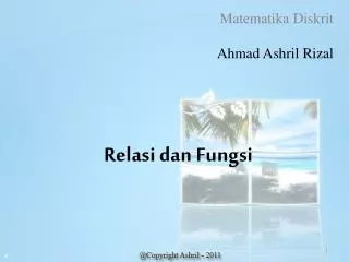 relasi dan fungsi
