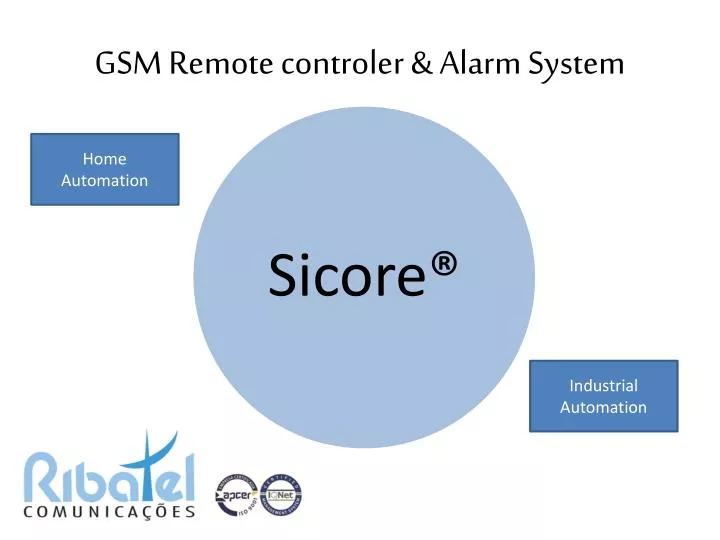 gsm remote controler alarm system